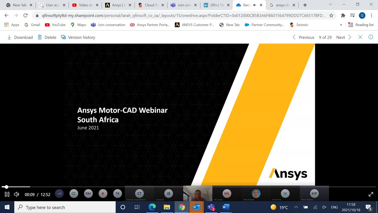 Ansys Motor CAD Webinar