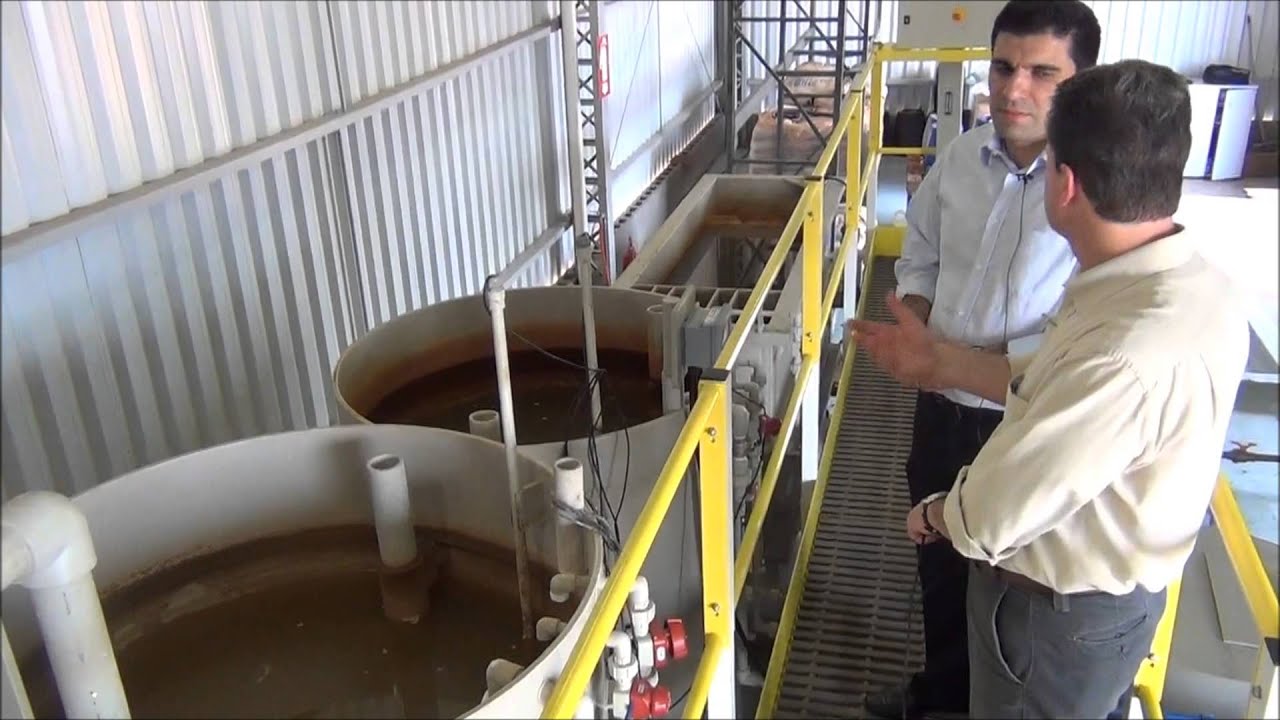 Visita Rodojacto, tratamento físico-químico da TECITEC