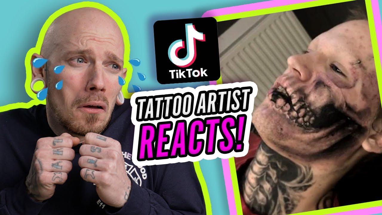 РЕАКЦИЯ ТАТУ-МАСТЕРСТВА НА ТАТУИРОВКИ ИЗ TIKTOK | Критика татуировок | Пони Лоусон