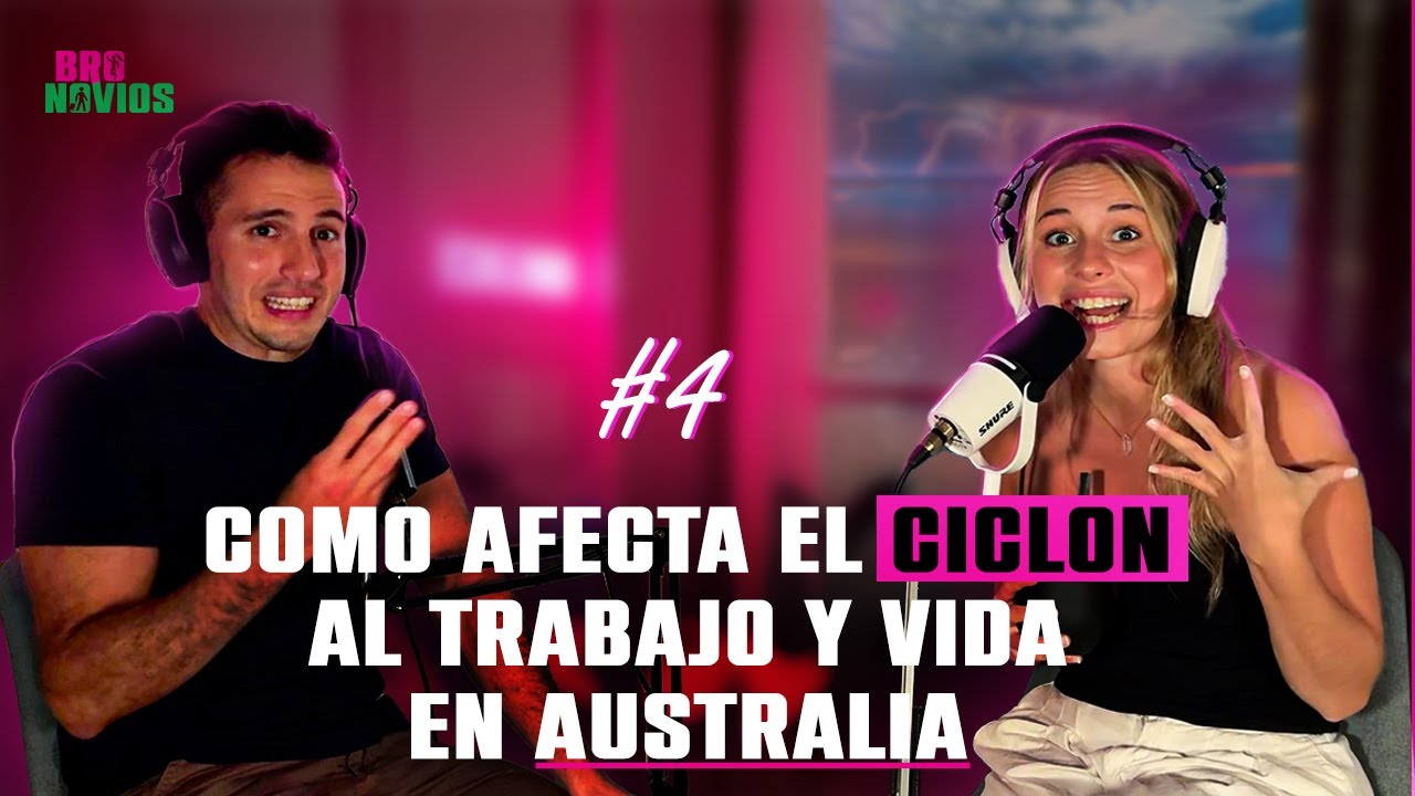 Sobreviviendo a nuestro 3er CICLON en Australia (clima, trabajo y peligros) (Ep. #4)