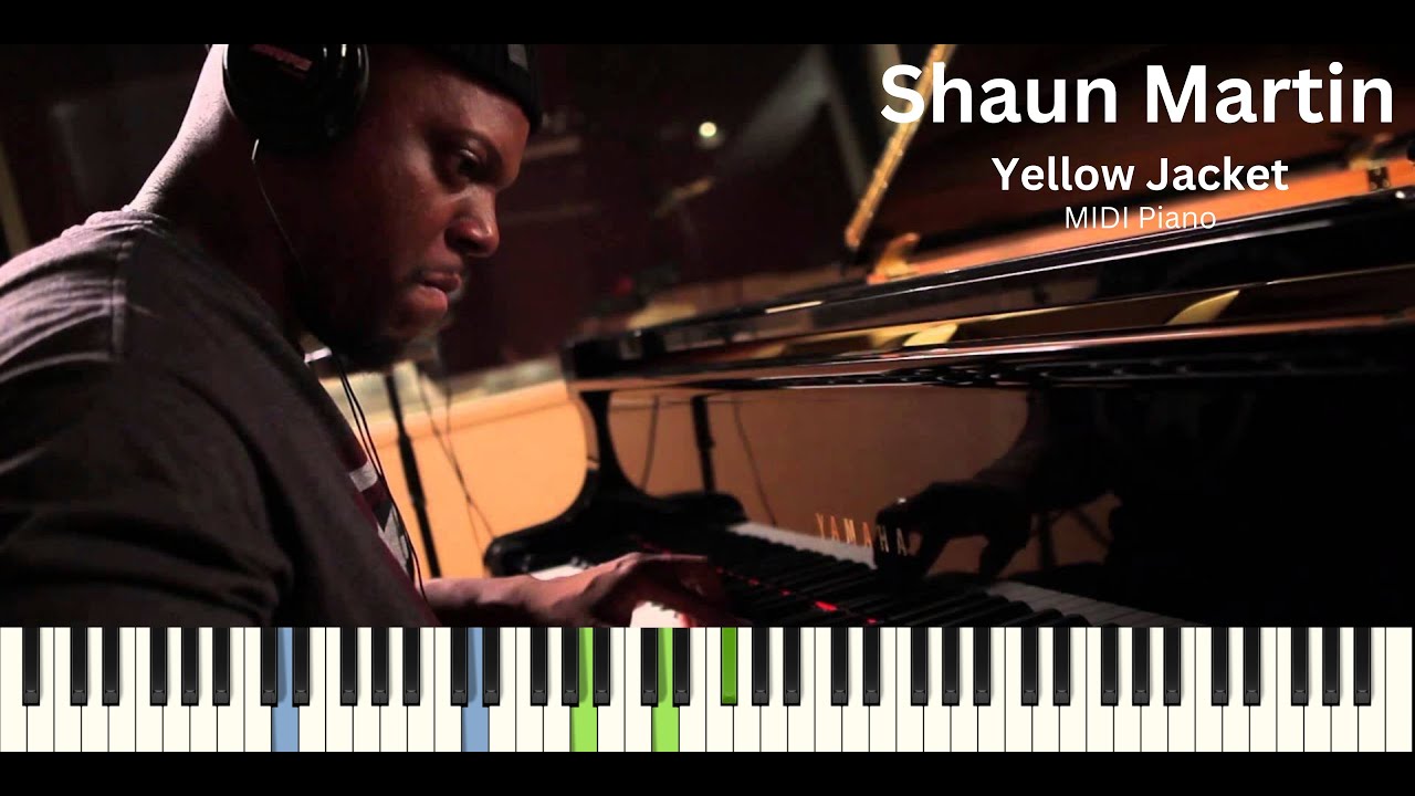 Shaun Martin - The Yellow Jacket - Jazz MIDI Piano