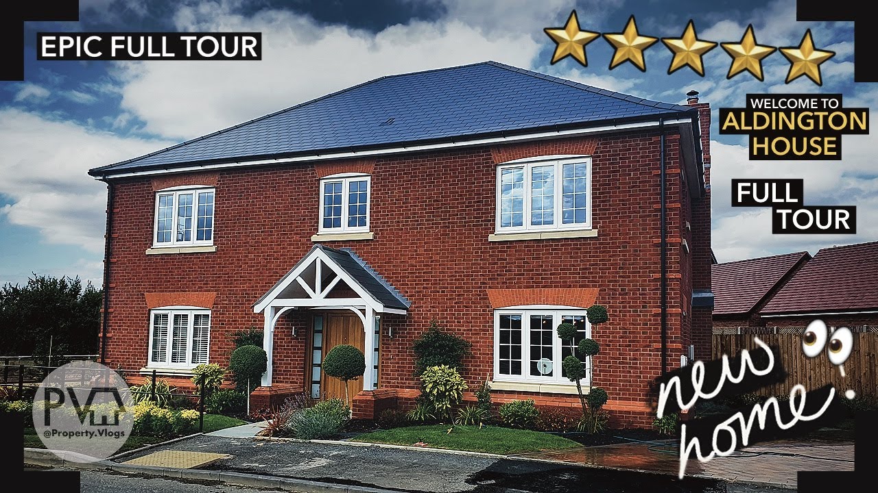 An INCREDIBLE SPACIOUS HOUSE! Touring a 5bed New Build Spitfire Homes MIRABELLE Aldington Show home