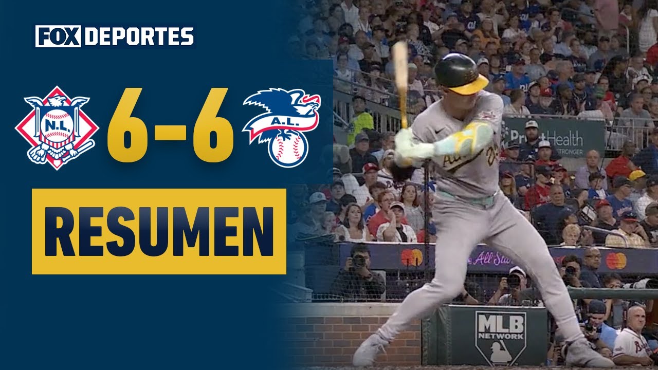 ⚾🙌 HISTÓRICO CLÁSICO DE VERANO | Liga Americana 6-6 (3-4) Liga Nacional | HIGHLIGHTS | MLB All-Star