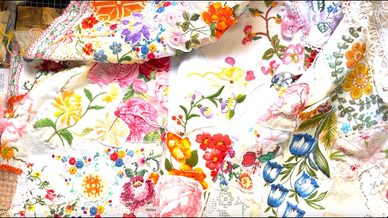Slow Stitched Quilt | #roxysjournalofstichery Ep 8