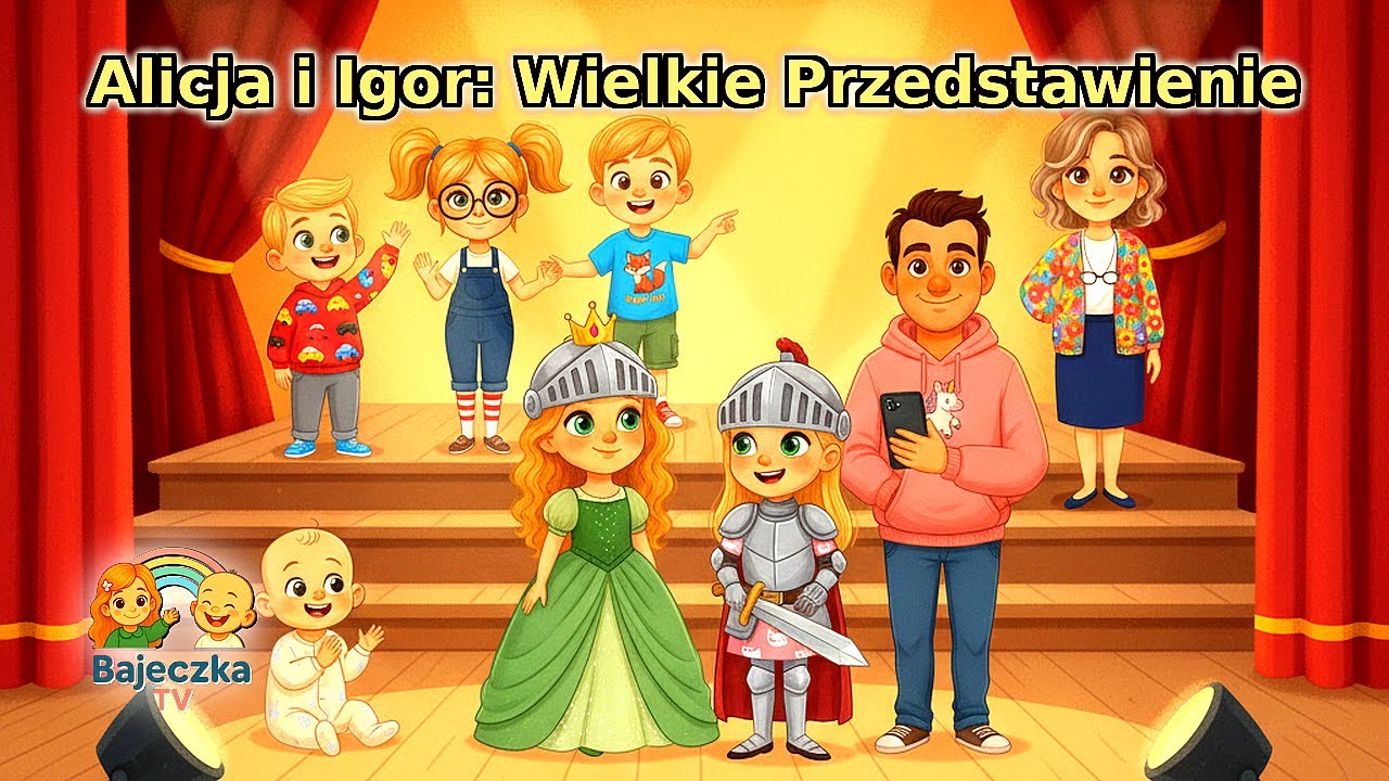👑🎭 Alicja i Igor: Wielkie Przedstawienie - Bajka teatralna 🎭👑 | Bajeczka TV