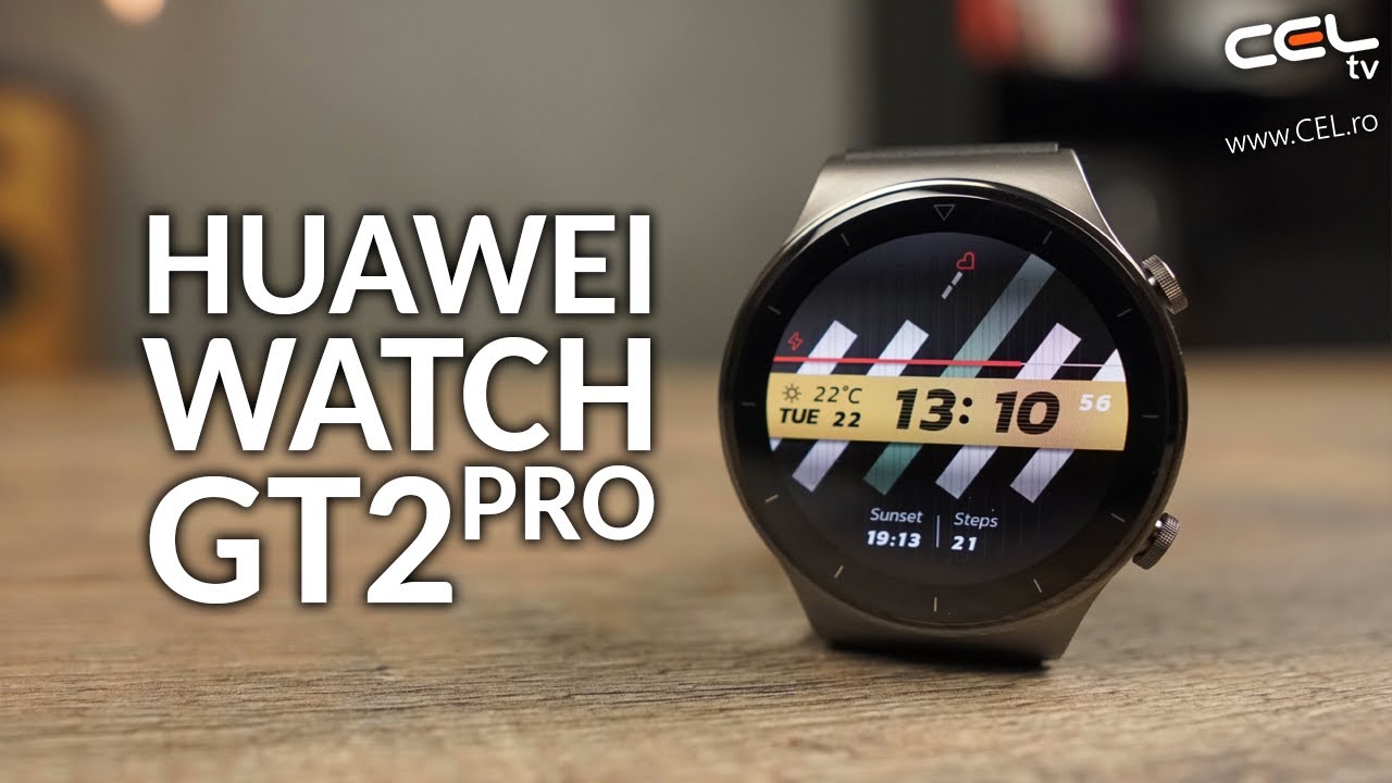Huawei Watch GT 2 Pro | Un nou standard premium | Unboxing & Review CEL.ro