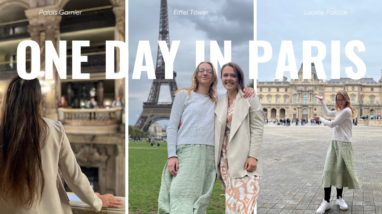 Our Full Day in Paris | Palais Garnier, Viral Paris Hot Chocolate & the Eiffel Tower at Night