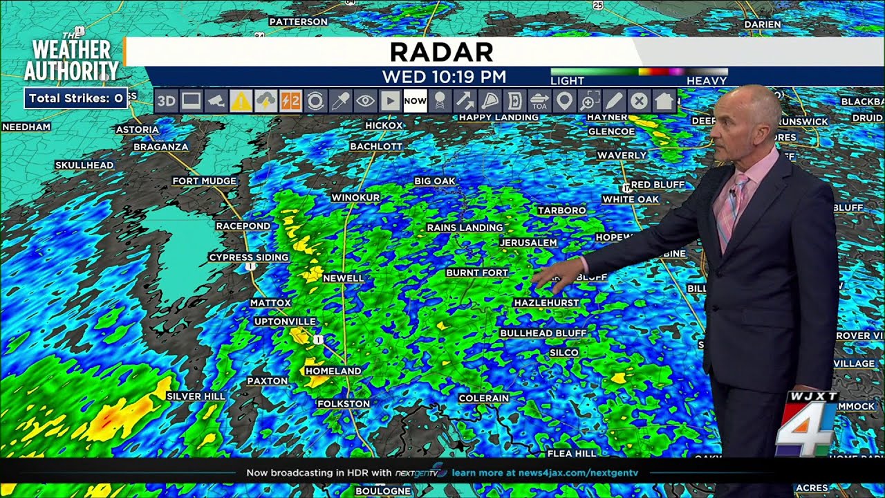 Tracking showers, talking Manatees and getting you ready for the weekend