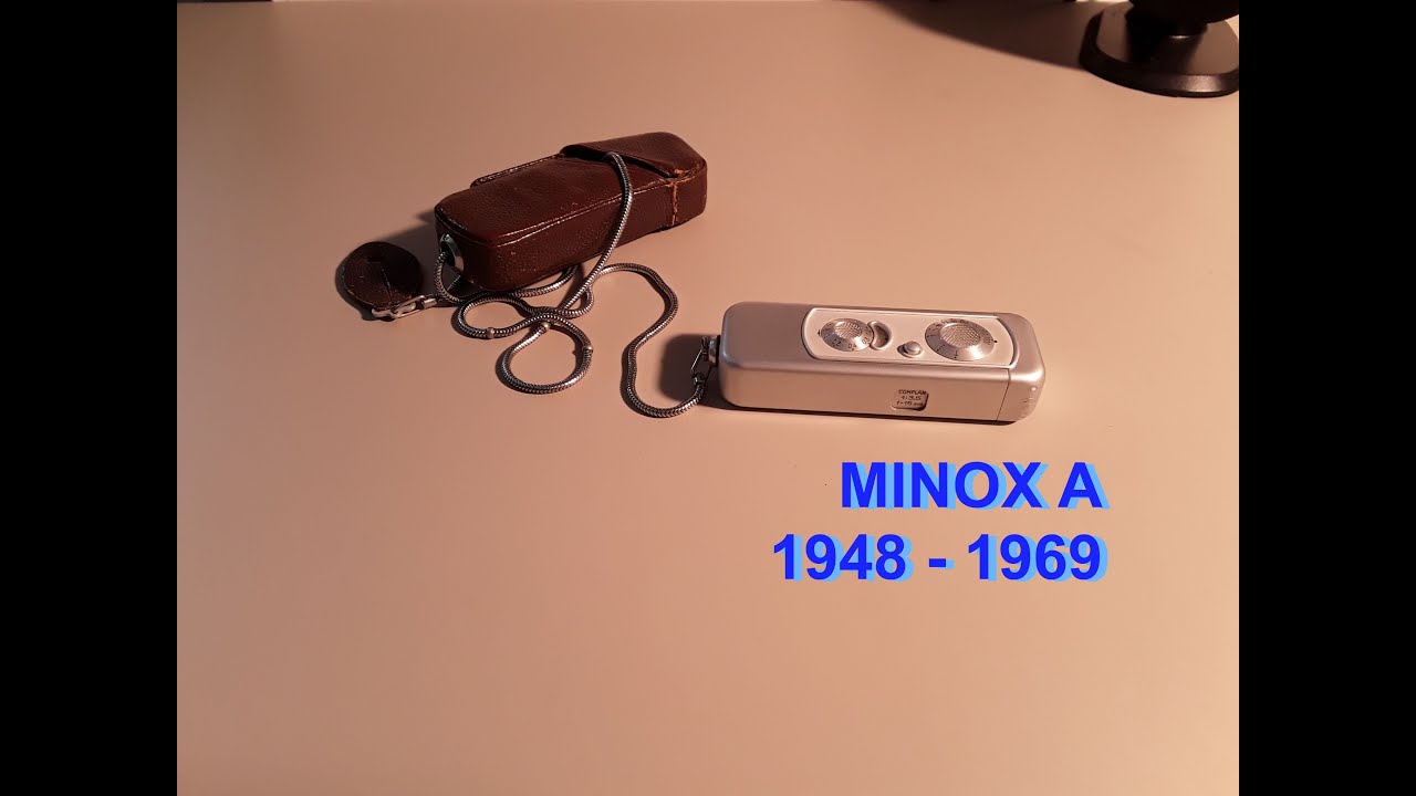 Minox A III Wetzlar mini spy James Bond camera