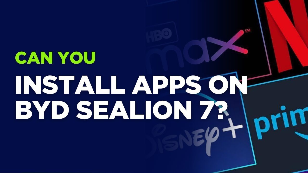 Установка приложений на BYD Sealion 7 — Часть 1