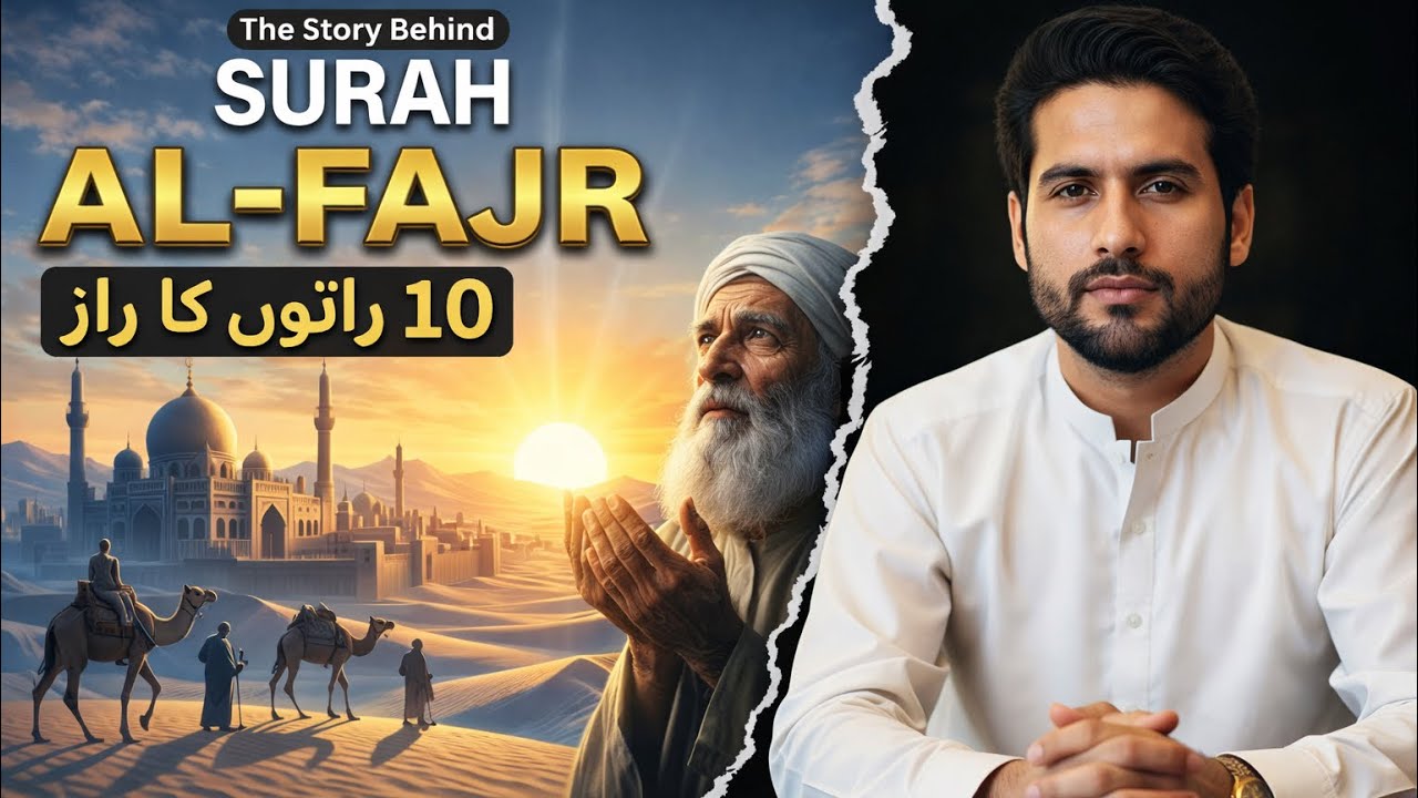 Why Surah Al-FaJR Was Revealed,The background story Surah Al fajr, Wo konsi 10 Raaten eh.Watch it.