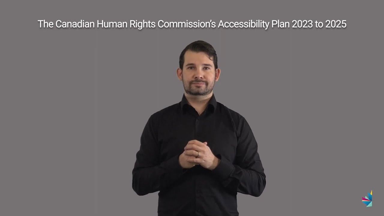 Our commitment to accessibility - ASL