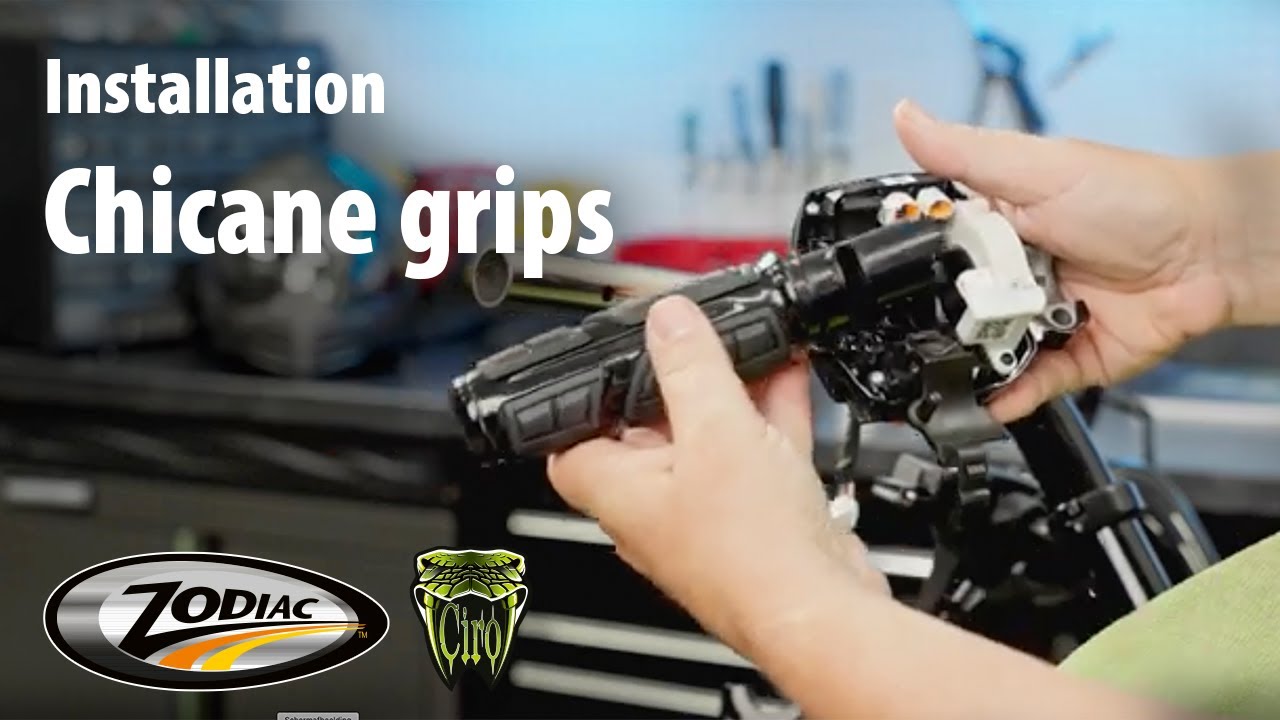 Chicane grips for 24up road Glide and Street Glide Installation