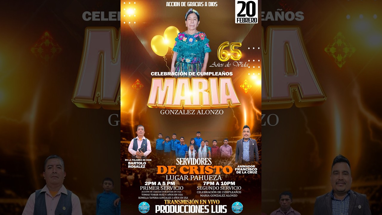 ACCIÓN DE GRACIAS A DIOS DESDE PAHUESÁ CUBULCO, B. V.