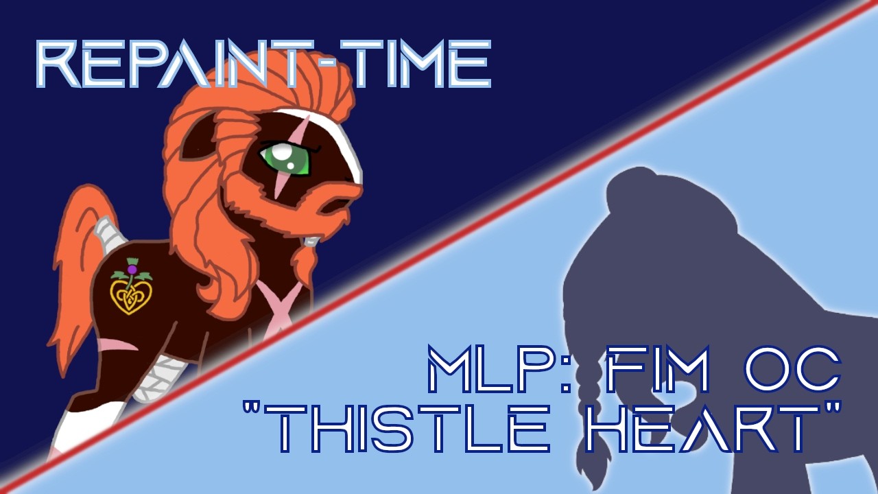 MLP: FiM OC Thistle Heart Redesign