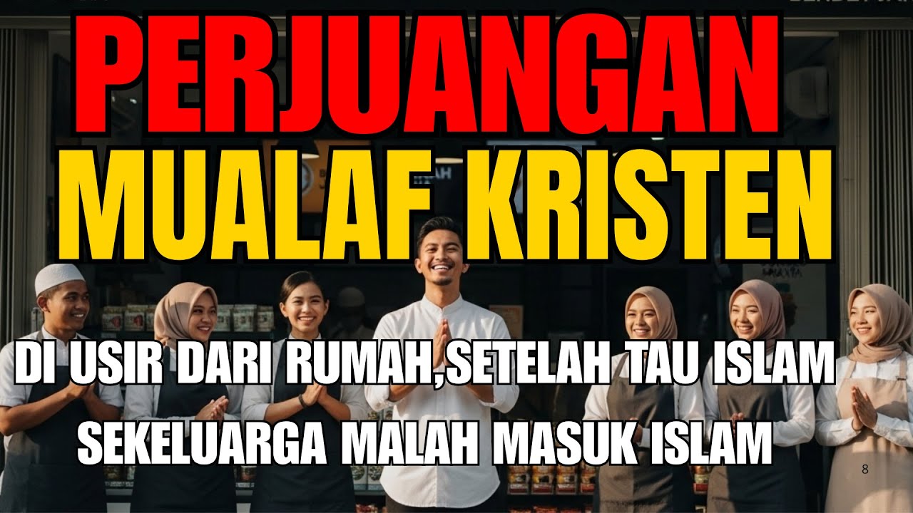 Diusir dari Rumah Karena Masuk Islam | Kisah Pemuda Kristen Jadi Ustad & Pengusaha Sukses