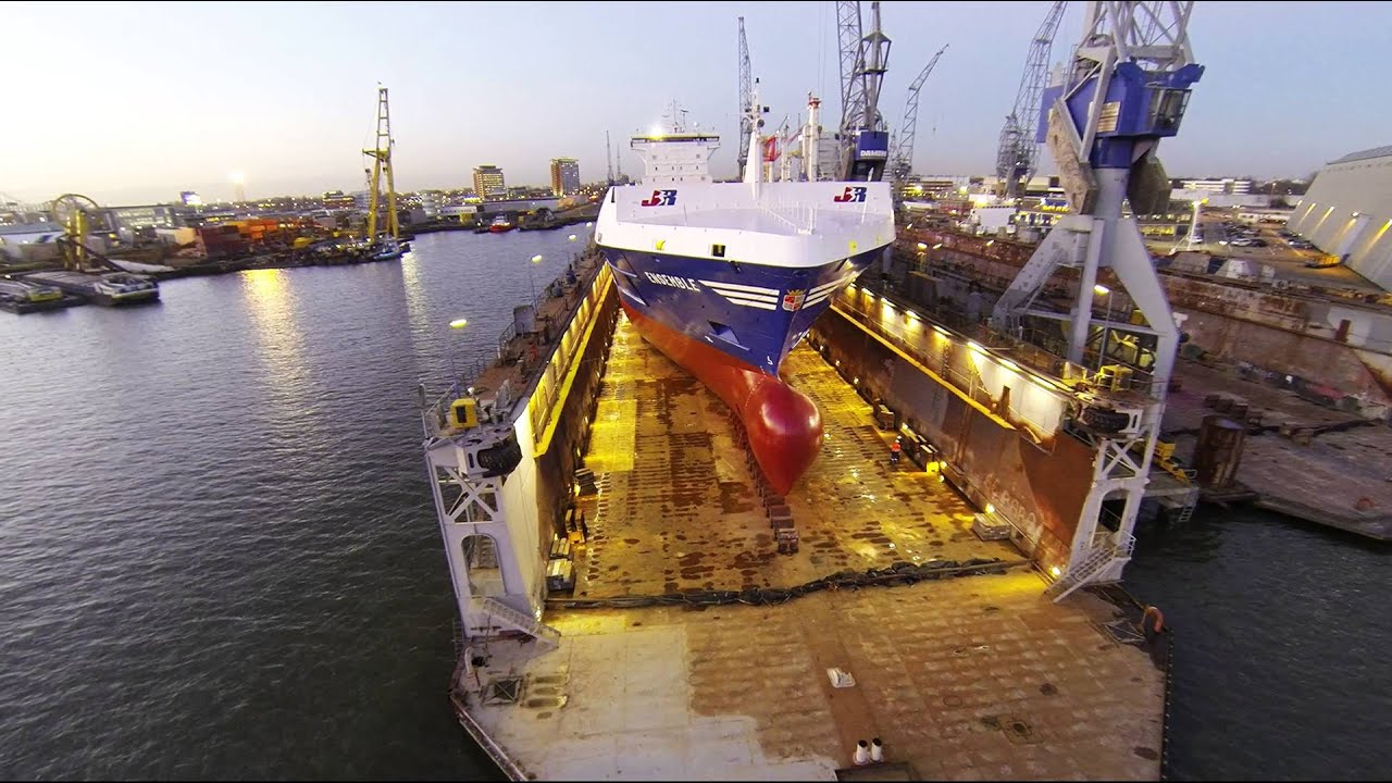 MV Ensemble at Damen Ship Repair Rotterdam