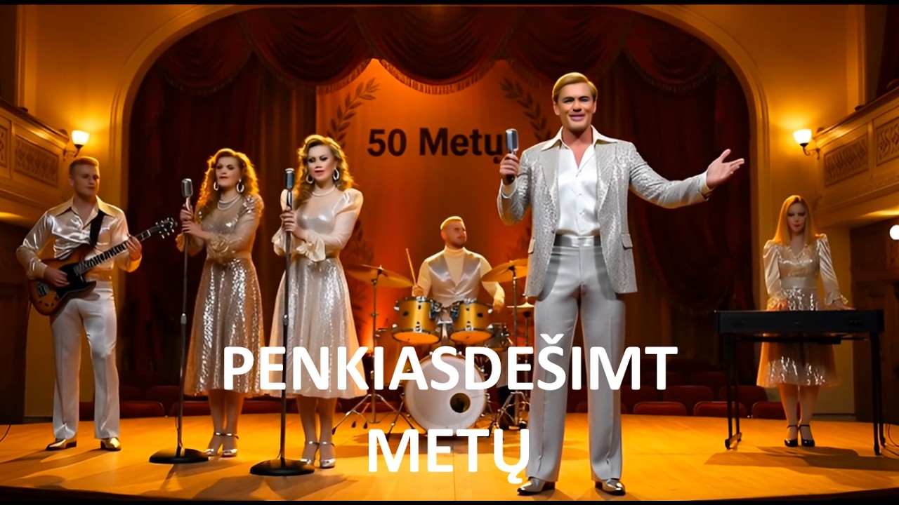 Penkiasdešimt metų – dar ne pabaiga! (Linksma daina ir sveikinimas 50-mečiui)