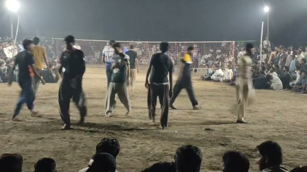 TariQ jalbani club vs LAYYAH club match part 2.layyah ground #viralvideo #volleyballworld #waliball