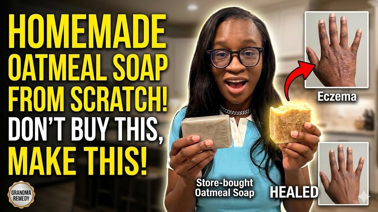 Домашнее овсяное мыло от экземы 🧼✨ (сделай сам от Dollar General, которое спасло кожу моего ребенка)