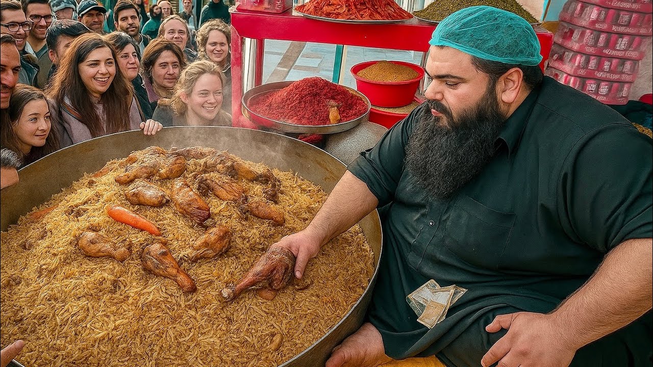 Ledendary 300+KG KABULI PULAO Cooking recipe in Afghanistan | aqcha hotel| Afghanistan street food