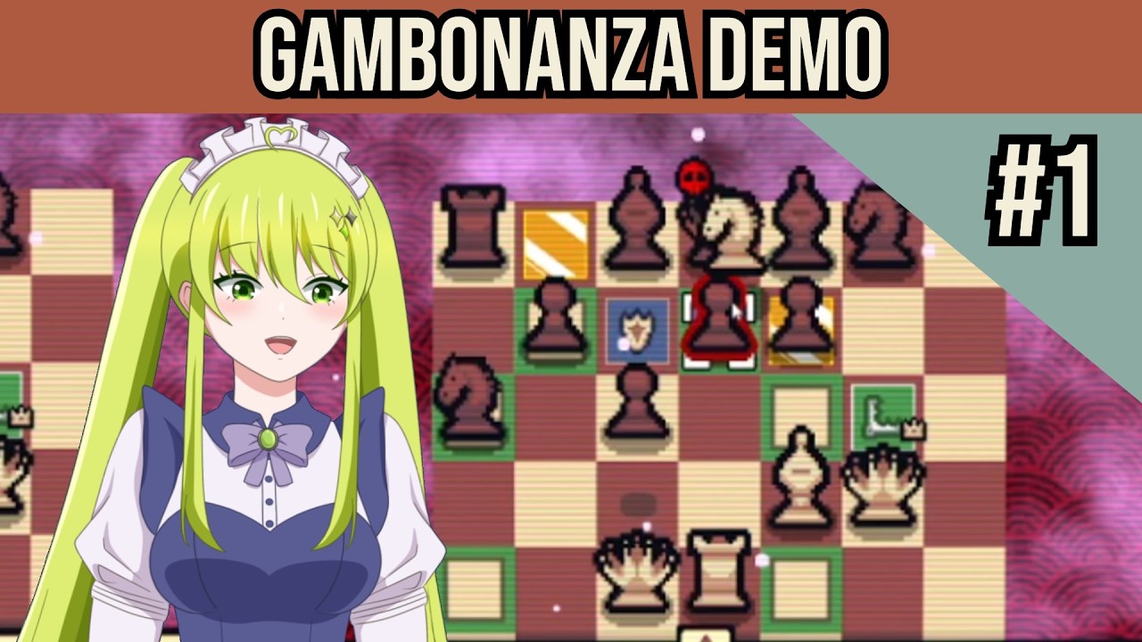 A true Chess meets Balatro upcoming Roguelike~! (Gambonanza Demo)