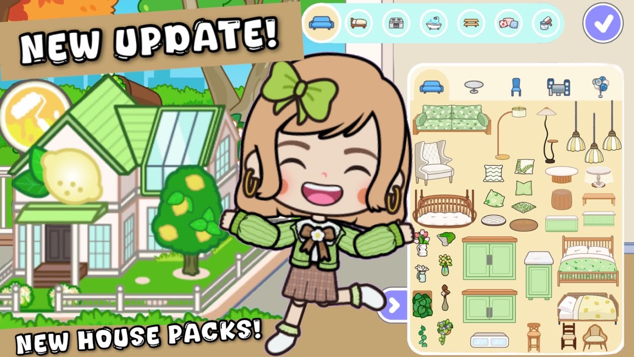 Miga World NEW UPDATE!! NEW HOUSE NEW FURNITURES two story house|NEW HOUSE UPDATE|#migaworld