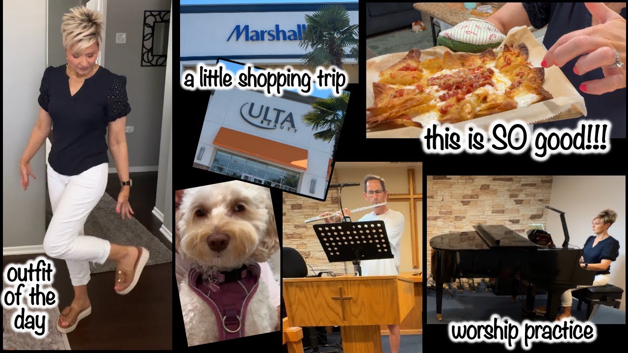 Wednesdays with Me: Worship Practice, Shopping & a Tasty Dinner!