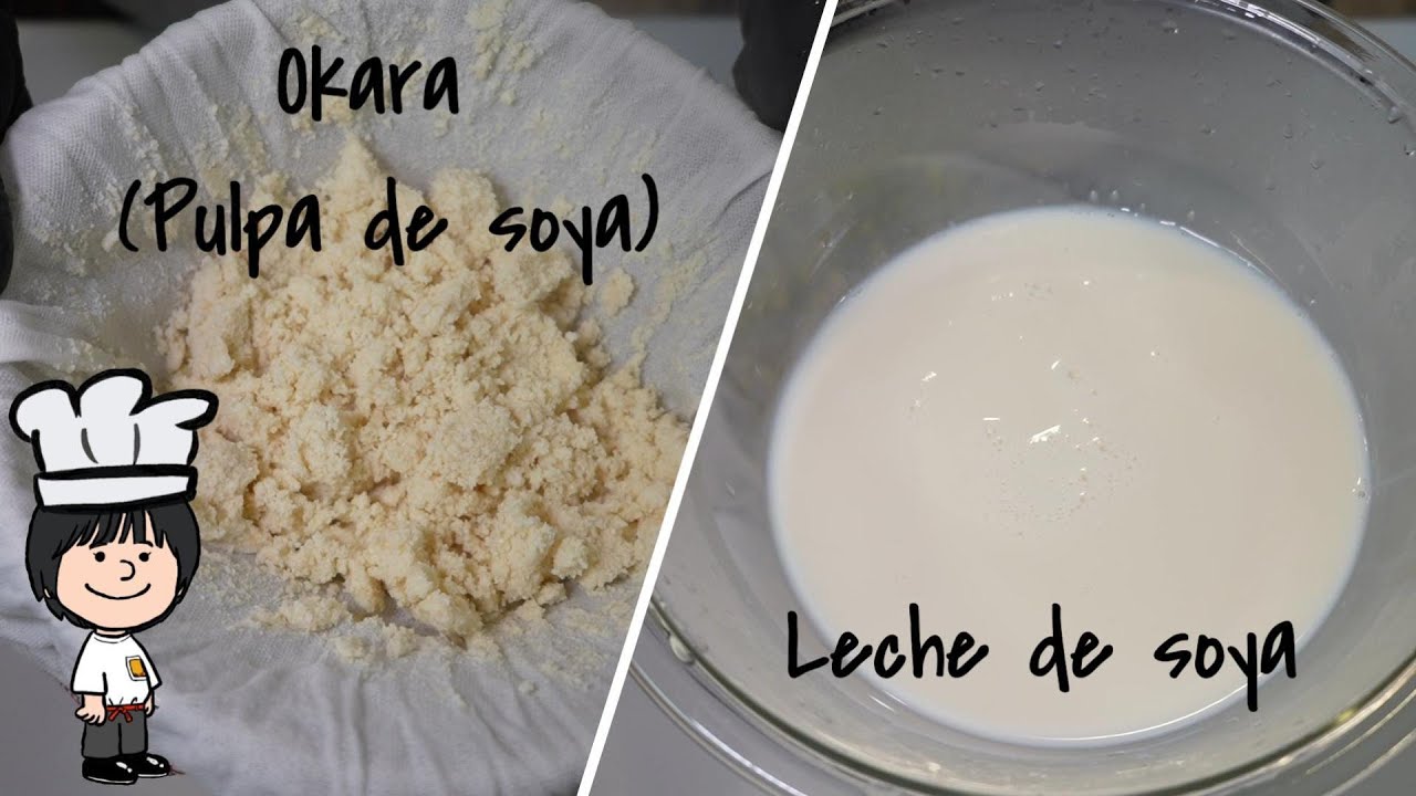 La Magia de la Soya: Descubre como prepara Okara (Pulpa de Soya) y Leche de Soya.