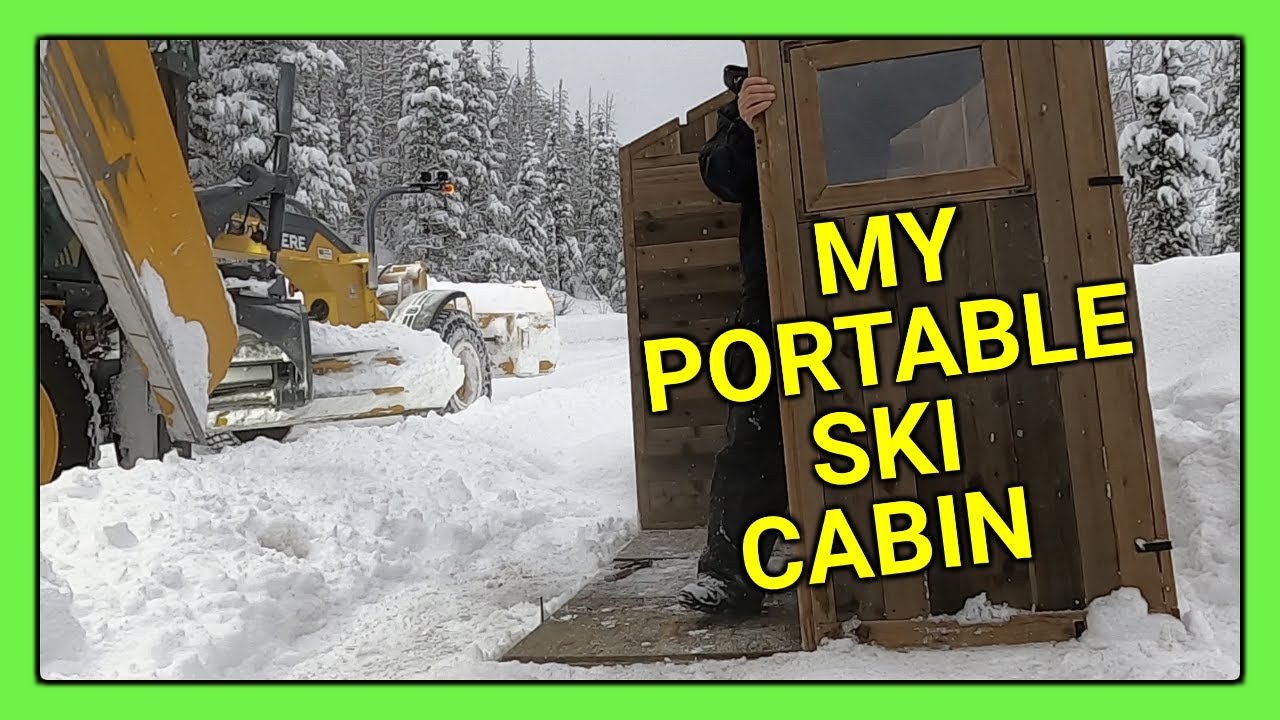 Camping in a Snow Storm in a 