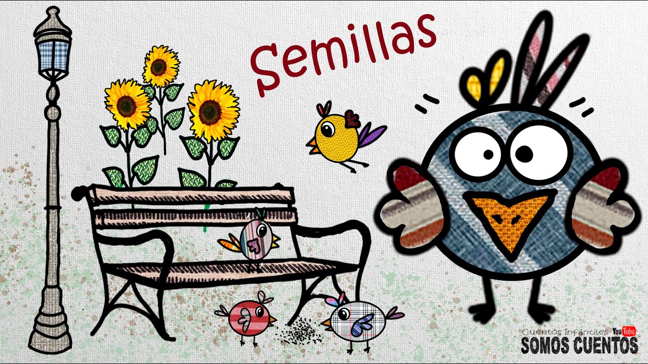 Semillas  🐦🌻🌻  &iexcl; Cuento para el compa&ntilde;erismo  [📚🎙️  AUDIO CUENTOS CORTOS INFANTILES]
