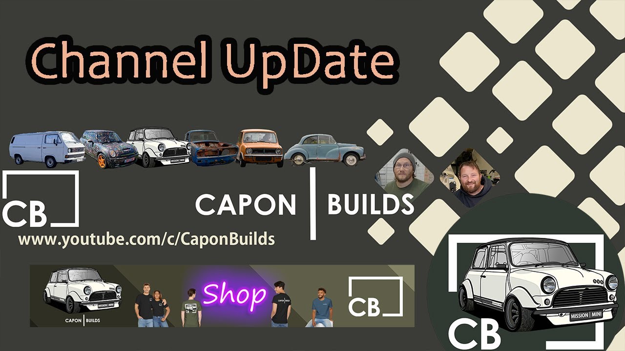 Mission mini is changing its name to Capon Builds plus update on the projects.