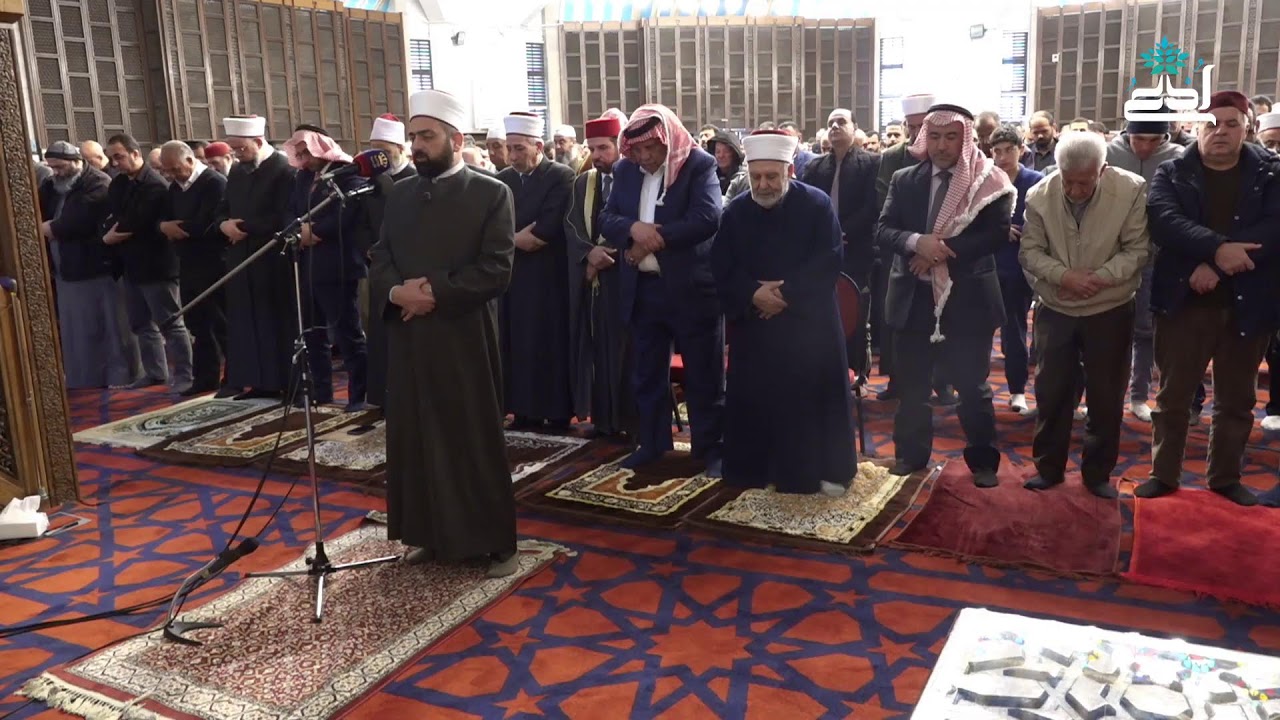 شعائر #صلاة_الجمعة من مسجد الملك المؤسس طيب الله ثراه في العاصمة #عمان 6-3-2026م.