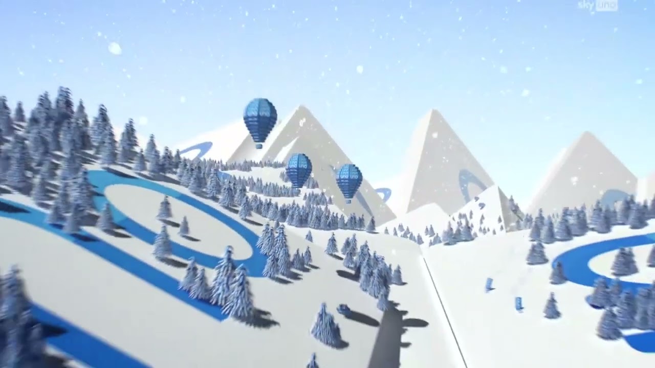 Sky Uno HD Italy - Christmas Ident 2023 [King Of TV Sat]