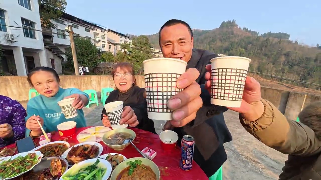 岳溪镇下道湾 出阁宴席
