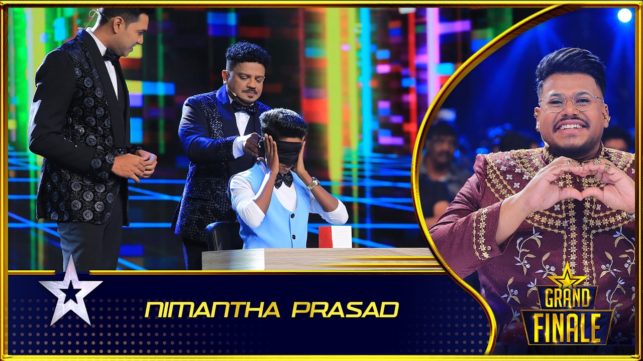 Nimantha Prasad | Grand Final | Sri Lanka's Got Talent S3 | Sirasa TV