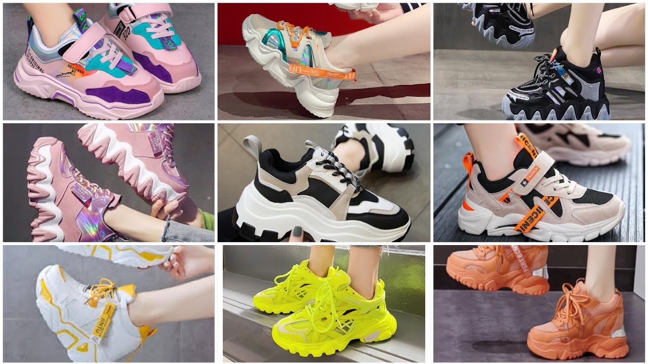 The most beautiful and best Fila shoes for girls #chunky sneakers woma to color