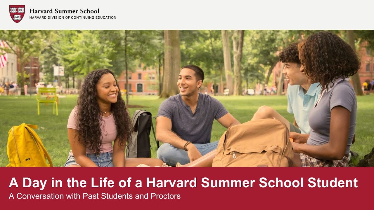 A Day in the Life of a Harvard Summer School Student: A Conversation with Past Students and Proctors