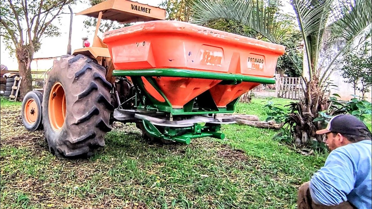 Teste da semeadeira Stara Tornado 1300! ultimos detalhes para o funcionamento.ep6.