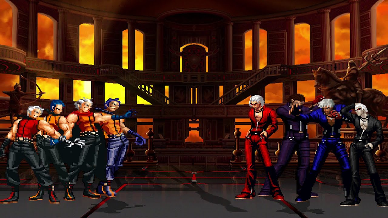 [KOF Mugen] K9999 Team vs K Team