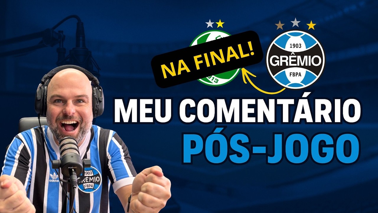 AQUI É GRÊMIO! VAMOS PARAR COM ESSE DISCURSO! COMENTÁRIO JUVENTUDE X GRÊMIO.