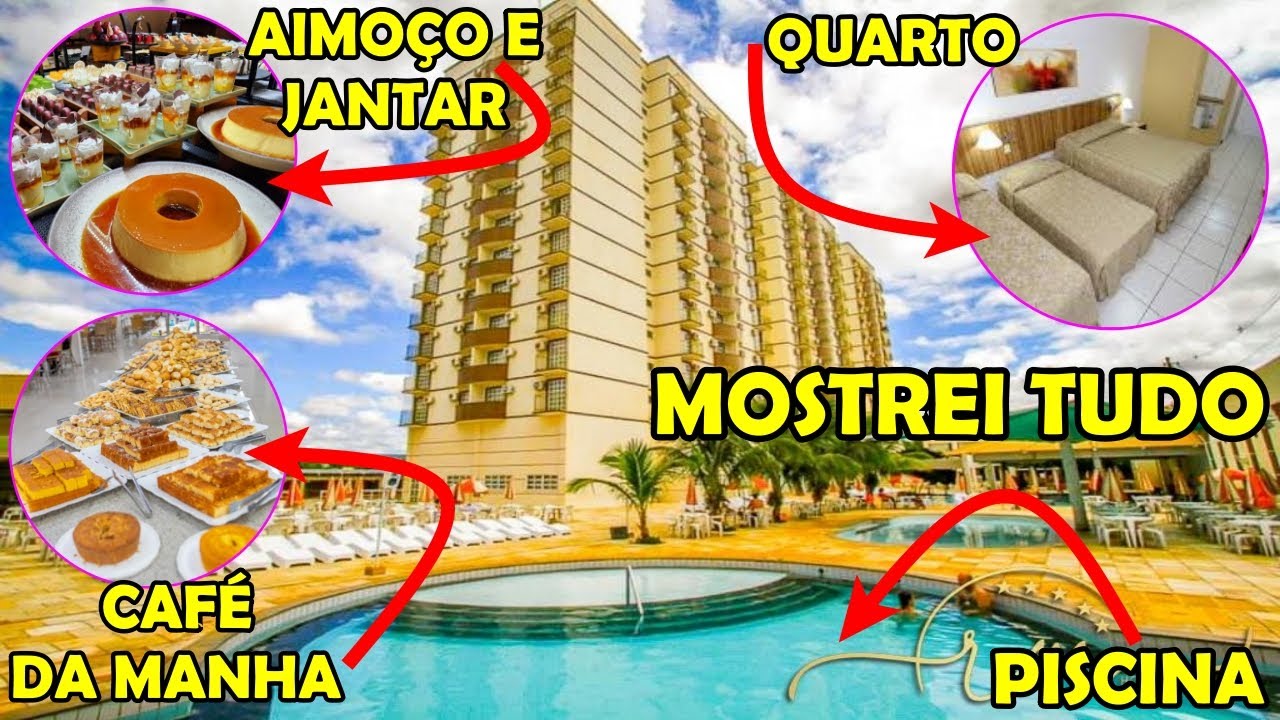 Como é o Hotel Exclusive DiRoma em Caldas Novas 2025