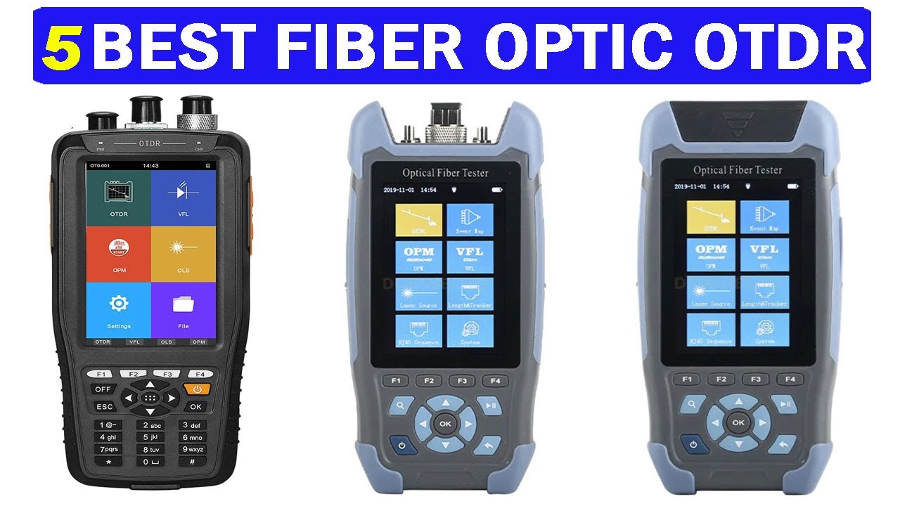 New Best Fiber Optic OTDR | Top 5 Best Fiber Optic OTDR 2024