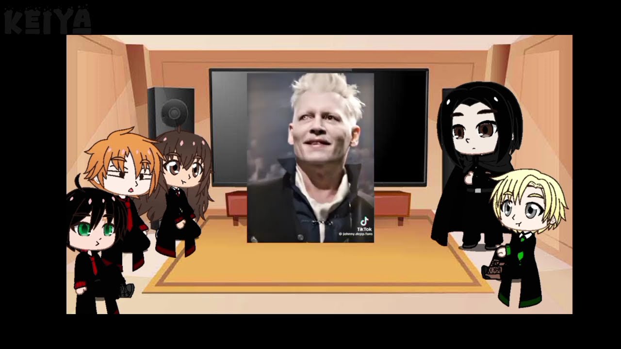 W.I.P || HP reacts to Dumbledore and Grindelwald || Grindeldore || watch in 2X speed