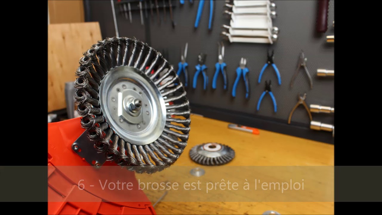 Tête de désherbage Ø150mm et Ø200mm