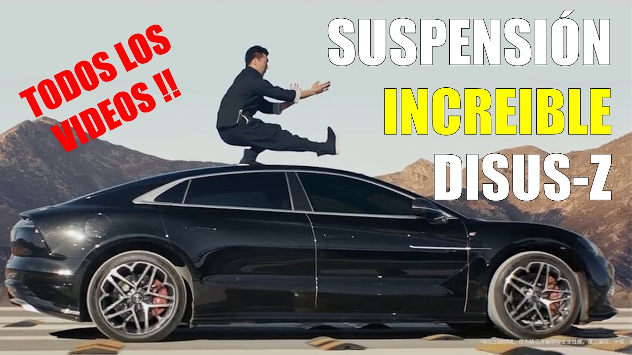 Los espectaculares videos de DiSus-Z, la increíble suspensión de BYD en el Yangwang U7