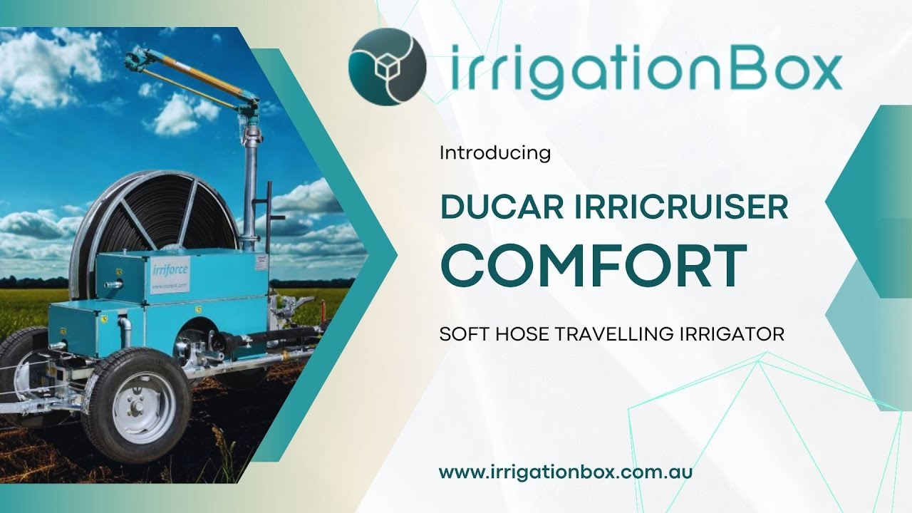 DuCaR IrriCruiser Comfort | Advanced Soft Hose Irrigator for Aussie Farmers