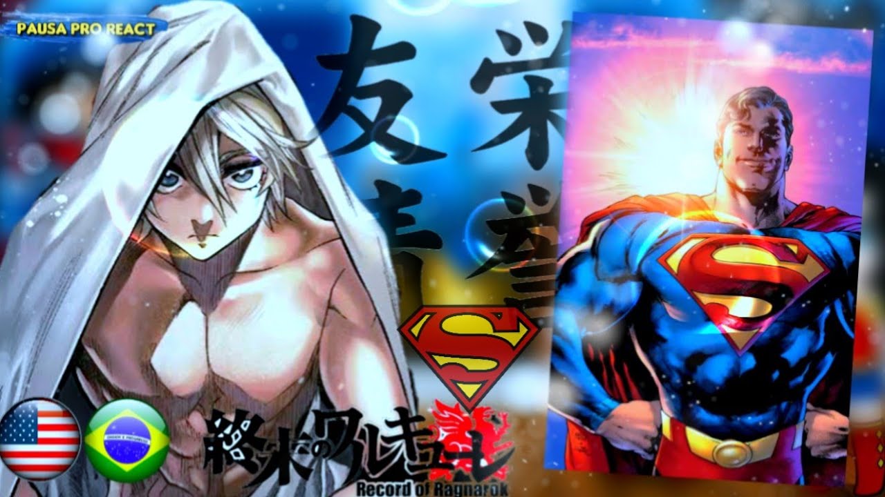 Record of Ragnarok Reacting to Super Man as the New Ragnarok member | DC | gacha club