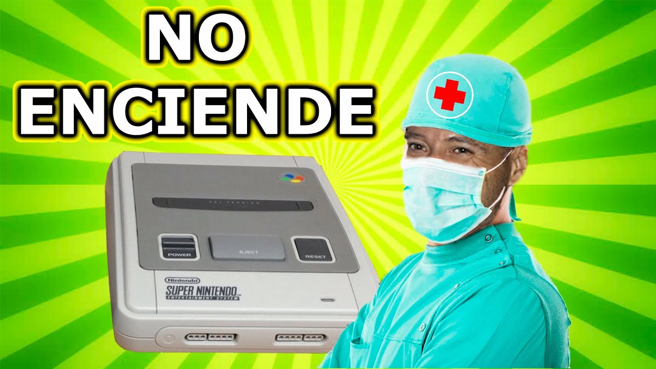REPARA TU SNES || SUPER NINTENDO NO ENCIENDE