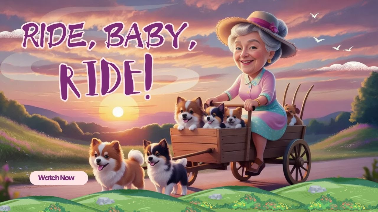 🎵 Ride, Baby, Ride 🎵 #rhymesforkids #rhythmgame #rhymesfornursery #rhymesenglish #nurseryrhymes